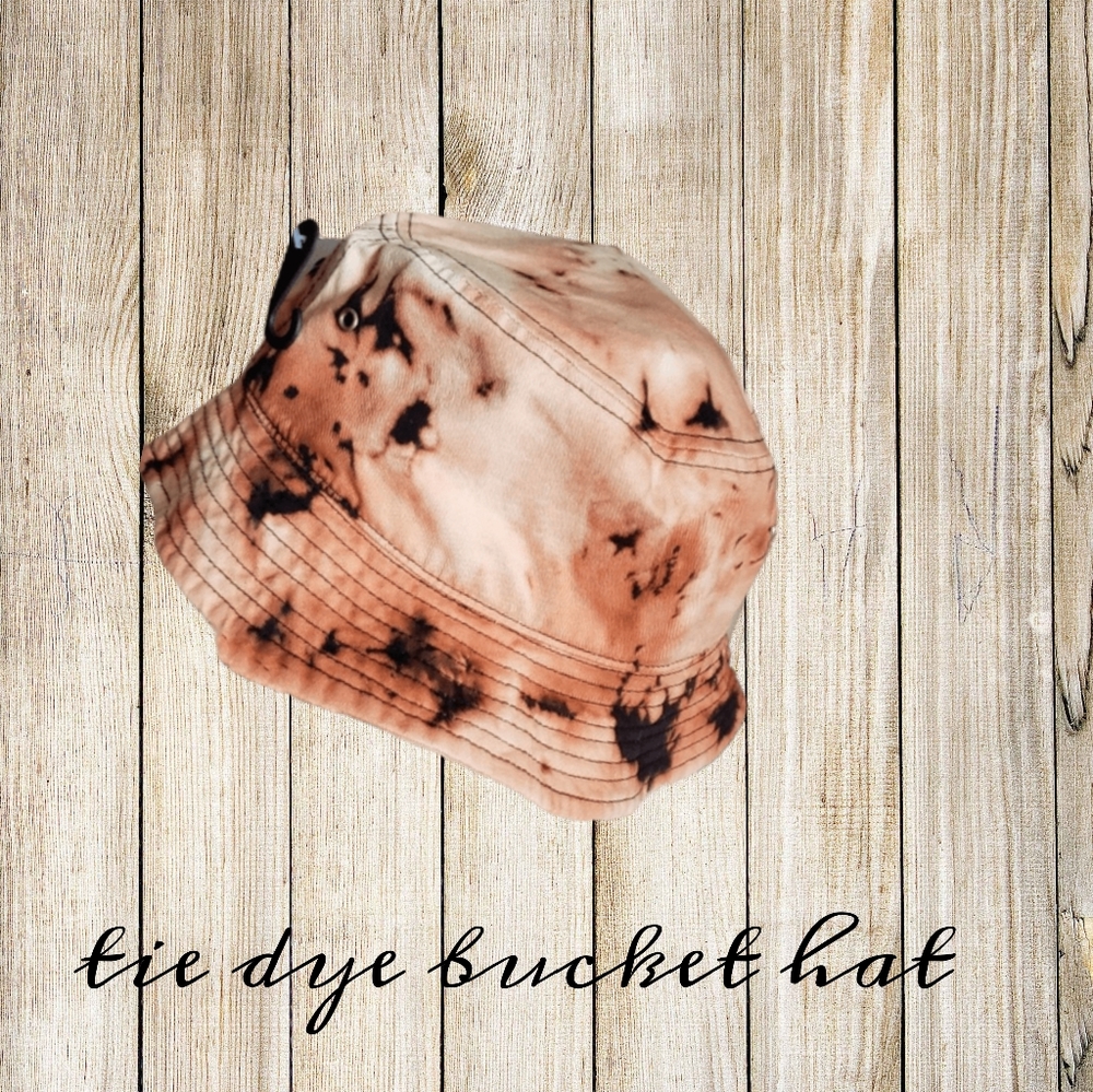 Tie dye bucket hat